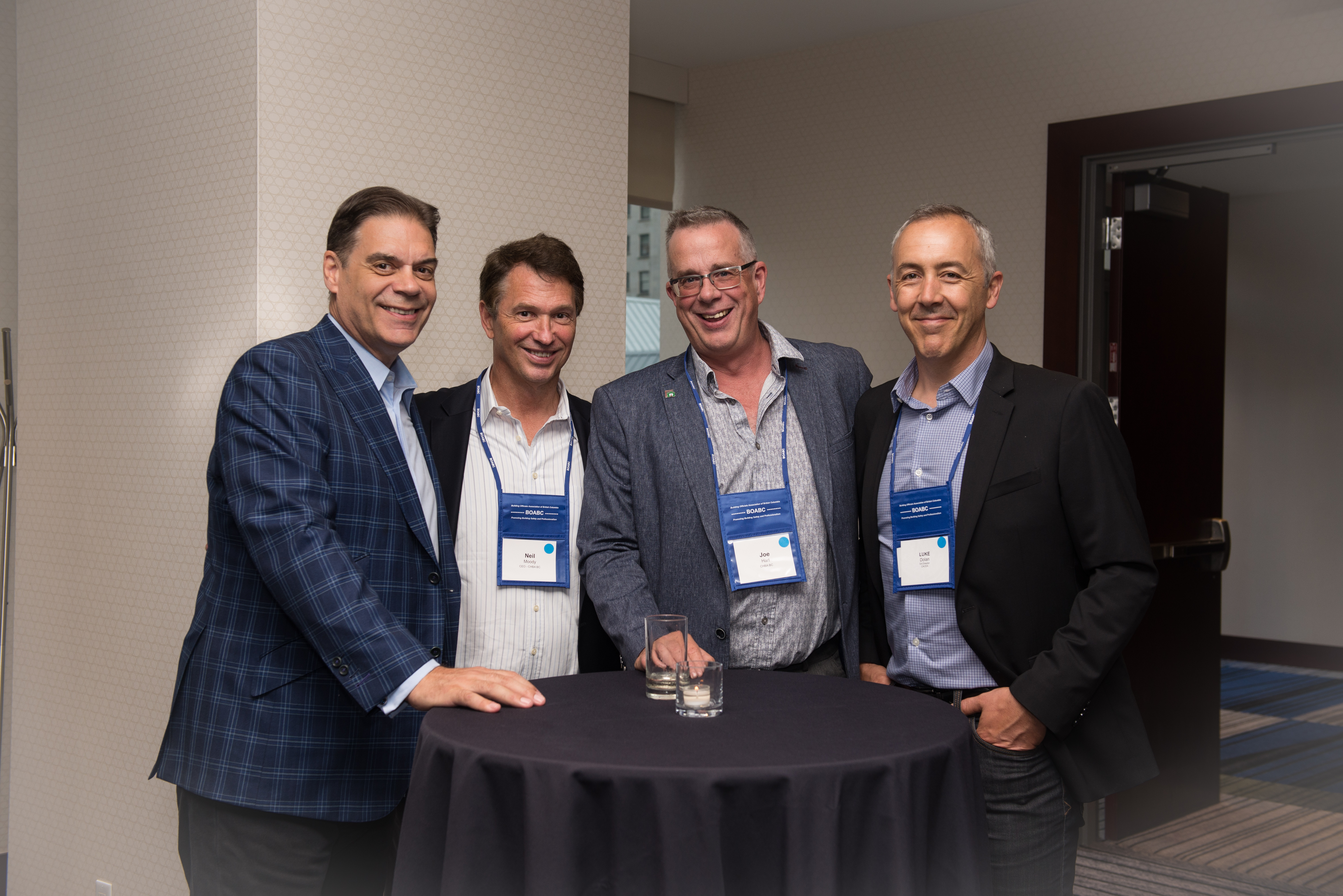 Representatives from the Canadian Home Builders' Association of BC and Building Officials Association of BC